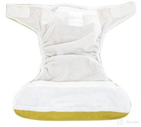 img 1 attached to 🌼 Dandelion Diapers Diaper Covers - Hook and Loop Cloth Diaper Shell - One Size - Comparable to Grovia Shell - Parsnip