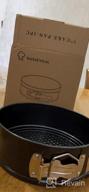 img 1 attached to Springform Cake Pan Set Of 3 (4, 7, 9 Inch) - Round Nonstick Baking Pans For Cheesecake, Tier Wedding Cakes And More - Removable Bottom Leakproof Bakeware Sets With Small Medium Large Sizes. review by Joshua Gallegos