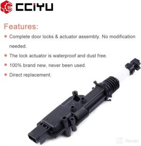 img 2 attached to 🔒 cciyu Front Right/Left or Rear Right Door Lock Actuators Compatible with Ford Explorer, F-150, F-250, F-350, Mustang, and Windstar (1991-2003); LINCOLN Town Car (1990-1997) - Part#: 746-156