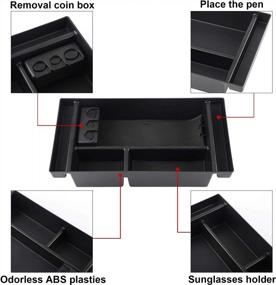 img 1 attached to Наведите порядок с лотком центральной консоли Richeer для Sierra/Silverado 2019-2020 и Silverado/Sierra 2020-2021!