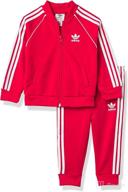 👶 adorable adidas originals baby sst tracksuit: trendy & comfy outfit for your little one логотип