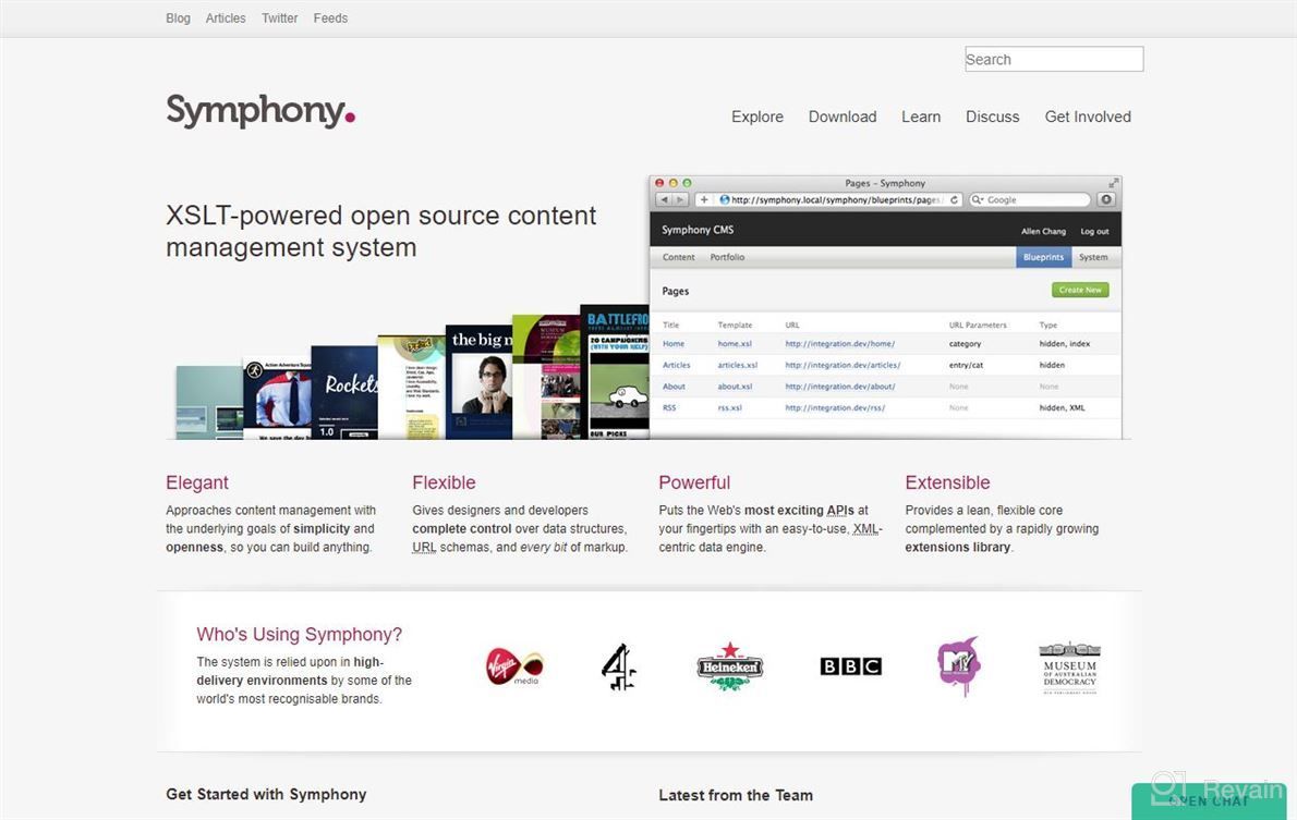 img 1 attached to Symphony CMS review by Robert Prix