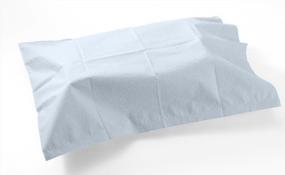img 2 attached to 100-Pack TIDI 21" X 30" Blue Single-Use Pillowcases - Protect Against Stains And Spills - Medical Supplies (919363)
