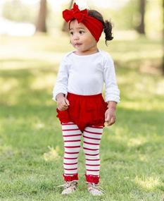 img 2 attached to RuffleButts® Girls Red Big Bow Headband - Stylish One Size Hair Accessory