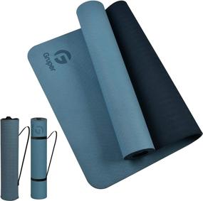 img 4 attached to Get Your Yoga On With Gruper - Non-Slip Eco-Friendly Mats For Home Workouts And Pilates