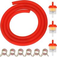 grehua 1m red gas fuel filter hose tube line for chinese gy6 50cc ssr taotao pony thunder atm pitster pro baja sc bms jonway thumpstar roketa kymco sdg yamaha scooter go kart atv motorcycle parts логотип