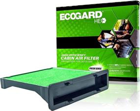 img 4 attached to Фильтр воздуха салона премиум-класса ECOGARD XC36115H + пекарская сода для Subaru Forester, Impreza, XV Crosstrek, Crosstrek, WRX (2008-2020)