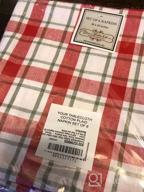 img 1 attached to Set Of 6 Orange And Black Checkered Cotton Napkins - Yourtablecloth 20 X 20 review by Ryan Pollock