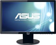 asus ve208t 1600x900 back lit monitor wide screen, built-in speakers, led logo