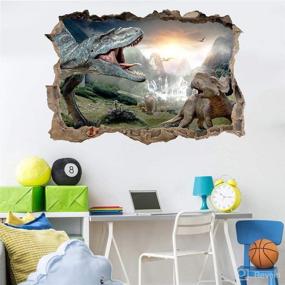 img 3 attached to 3D Dinosaurs Wall Stickers Simulation