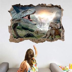 img 2 attached to 3D Dinosaurs Wall Stickers Simulation