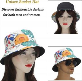 img 3 attached to Stay Fashionable While Keeping Cool With ZLYC'S Unisex Travel Bucket Hat With Unique Prints