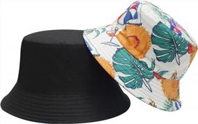 img 2 attached to Stay Fashionable While Keeping Cool With ZLYC'S Unisex Travel Bucket Hat With Unique Prints