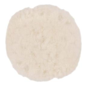 img 2 attached to 🧦 High-quality 8-inch Buffing & Polishing Tie-On Bonnet Pad - 100% Natural Premium Wool with 1-inch Pile (Pack of 2)