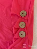 img 1 attached to 🌸 Ugmikdo Little Blouse T Shirts with Buttons - Cute Girls' Clothing review by Molly Carlson