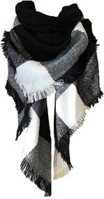 img 1 attached to Wander Agio Triangle Scarves for Women - Women's Accessories at Scarves & Wraps