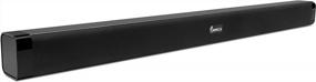 img 2 attached to IMPECCA 37" Sound Bar With Wireless Bluetooth, 2.0-Channel Audio & Remote Control
