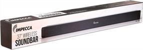img 1 attached to IMPECCA 37" Sound Bar With Wireless Bluetooth, 2.0-Channel Audio & Remote Control