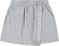 alwaysone shorts novelty athletic workout girls' clothing : skirts & skorts logo