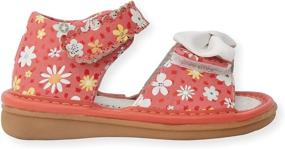 img 3 attached to 👟 Wee Squeak Toddler Squeaky Sandals: Fun Styles & Vibrant Colors for Boys and Girls!