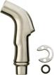 upgrade your kitchen with houtinmaan sink sprayer head replacement in brushed nickel logo