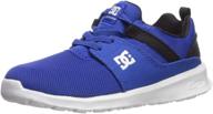 dc heathrow girls skate lilac girls' shoes : athletic logo