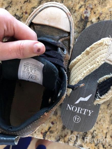 img 1 attached to NORTY Flip Flop: Beach, Pool, Everyday Footwear - Runs One Size Small review by Jason Olguin