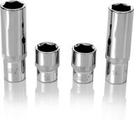 🔧 14mm socket four pack for car enthusiasts (3/8" drive, multi type) - car guy tools logo