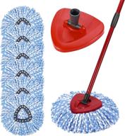 compatible rinseclean system，spin replacement microfiber logo