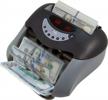 cassida tiger: uv digital bill counter with advanced counterfeit detection in sleek grey design logo