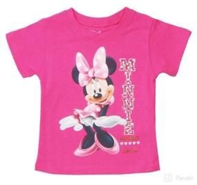 img 1 attached to Disney Toddler Girls Minnie T Shirt