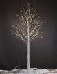 8ft 132 led birch tree - perfect for home, festival, party & christmas decorations | indoor/outdoor use | warm white lights logo