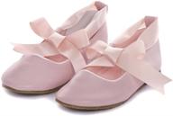 girls ballet shoes ribbon little girls' shoes : flats logo