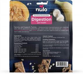 img 2 attached to Healthy Dog Treats: Nulo Functional Granola Bars, Oven Baked With Prebiotics & Probiotics - No Added Salt, Sugar Or Molasses (10 Oz Bag)