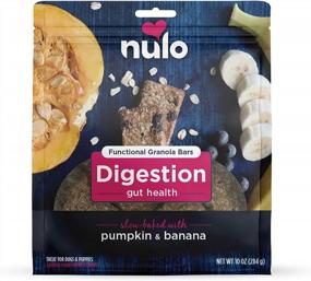 img 4 attached to Healthy Dog Treats: Nulo Functional Granola Bars, Oven Baked With Prebiotics & Probiotics - No Added Salt, Sugar Or Molasses (10 Oz Bag)