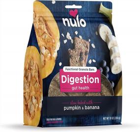 img 3 attached to Здоровые лакомства для собак: батончики Nulo Functional Granola, запеченные в духовке с пребиотиками и пробиотиками - без добавления соли, сахара или патоки (пакет 10 унций)