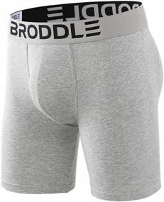 img 3 attached to Enhancing Boxer Briefs With Butt Pads For Men - BRODDLE'S Padded Underwear Package