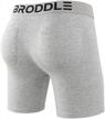 enhancing boxer briefs with butt pads for men - broddle's padded underwear package logo
