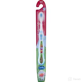 img 1 attached to 🦷 Colorful Colgate Kids First Toothbrush: Promoting Oral Care for Children