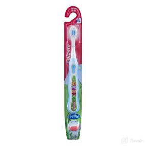 img 2 attached to 🦷 Colorful Colgate Kids First Toothbrush: Promoting Oral Care for Children