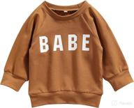 yccutest sweatshirts pullover halloween babe brown logo