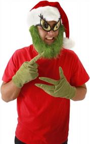 img 1 attached to Adult & Teen Grinch Costume Glasses - Dr. Seuss Inspired!