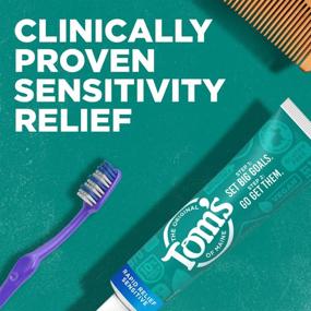 img 2 attached to 🦷 Toms Maine Natural Sensitive Toothpaste: Gentle Oral Care for Sensitivity Relief