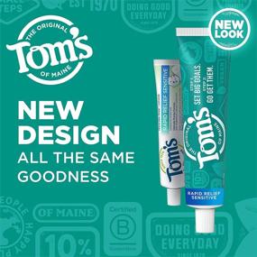 img 3 attached to 🦷 Toms Maine Natural Sensitive Toothpaste: Gentle Oral Care for Sensitivity Relief