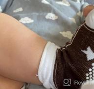 img 1 attached to Set Of 6 Non-Slip Unisex Baby Socks For Girls And Boys - EPEIUS review by Will Randles