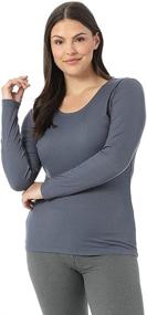 img 4 attached to 32 DEGREES Thermal Midweight Baselayer Women's Clothing : Lingerie, Sleep & Lounge