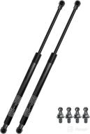 pair of rear hatch lift support struts; replacement liftgate gas shock springs for honda civic 1992-1995 hatchback logo