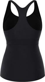 img 3 attached to 👙 AdoreShe Racerback Tankini Swimsuit: Stylish Women's Clothing in Swimsuits & Cover Ups