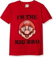 🎮 nintendo little graphic t shirt - stylish boys' clothing at tops, tees & shirts logo