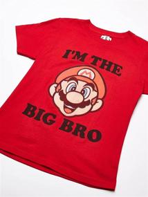 img 2 attached to 🎮 Nintendo Little Graphic T Shirt - Stylish Boys' Clothing at Tops, Tees & Shirts